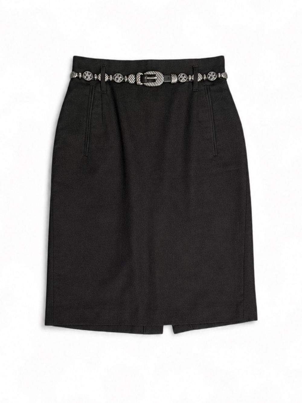 🔥 RAFAELLA Petites 100% Worsted Wool Pencil Skirt (Belt not included)